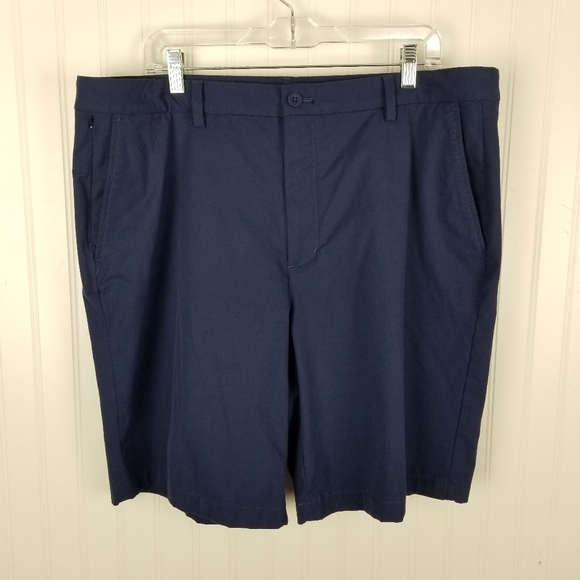 Vineyard Vines Mens On The Go Shorts Size 38 9 Inch Navy Blue Casual Comfort - Picture 1 of 4